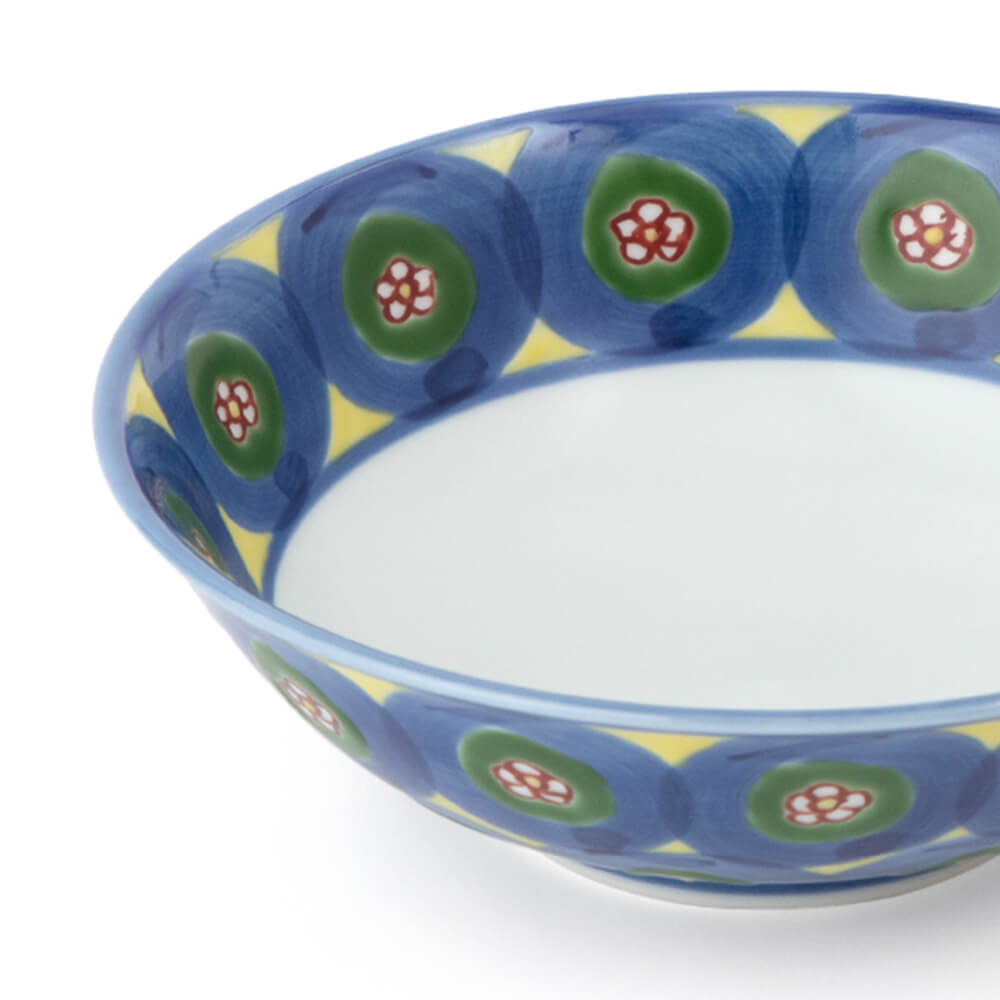 源右衛門⭐️染錦菜文 鉢 源右衛門⭐️染錦菜文 鉢 染錦なずな紋 麺鉢 ｜ 有田焼の